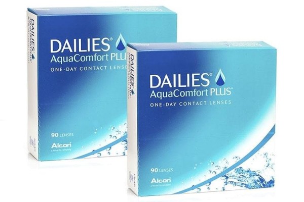 Päivittäiset Dailies AquaComfort Plus (180 linssiä)