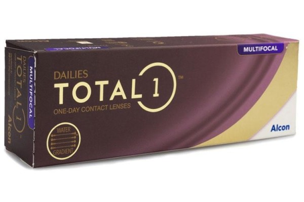 Päivittäiset Dailies TOTAL1 Multifokale  (30 linssiä)